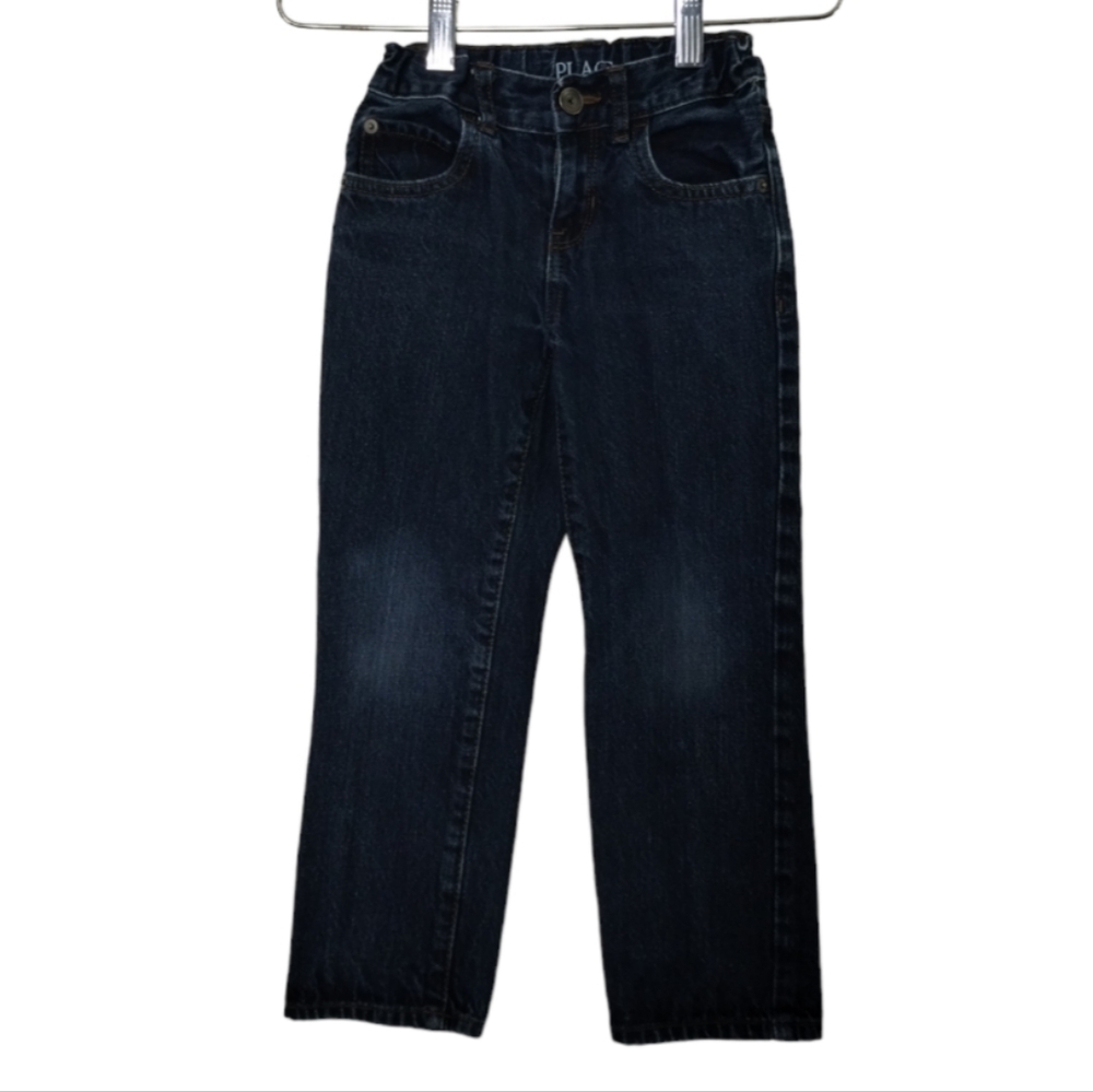 Place straight leg Denim jeans size 5 unisex girls or boys Kids